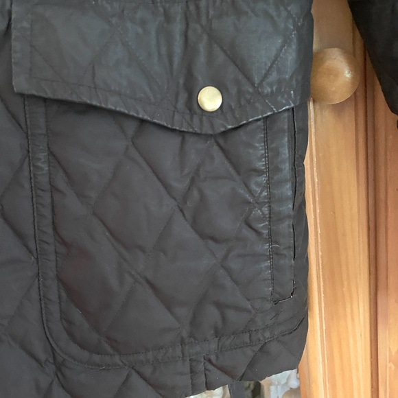 J. Crew Quilted Down Belted Coat - Picture 4 of 7